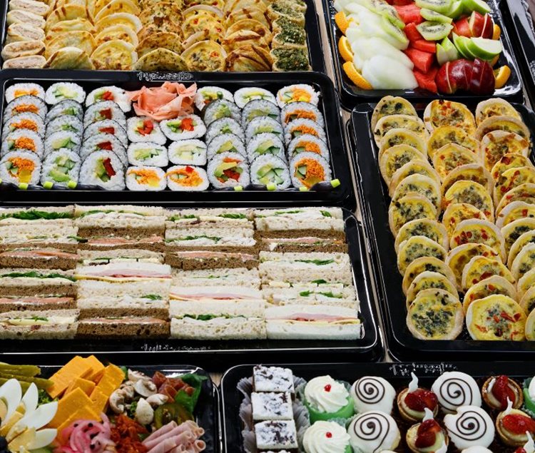 Catering Platters - Sandwiches, pies, fruit, sushi,  sweets