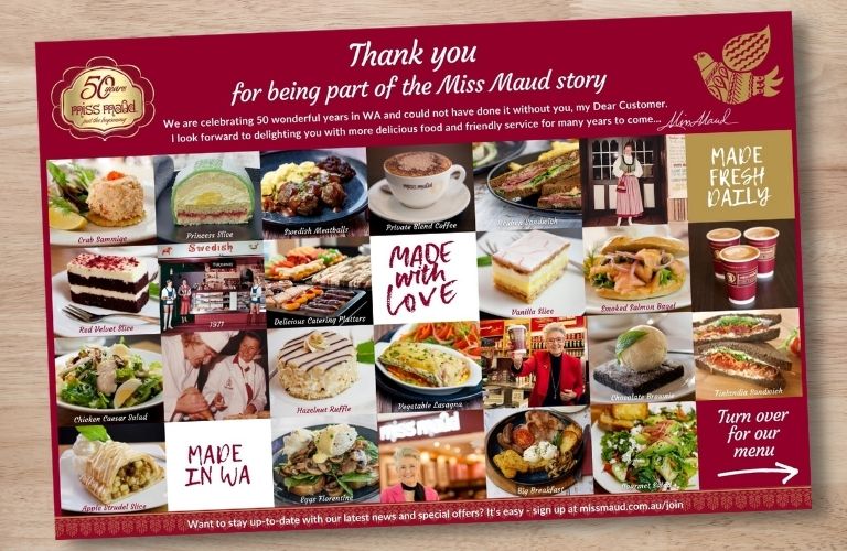 Miss Maud Perth Catering, Cakes, Coffee, Cafe Miss Maud