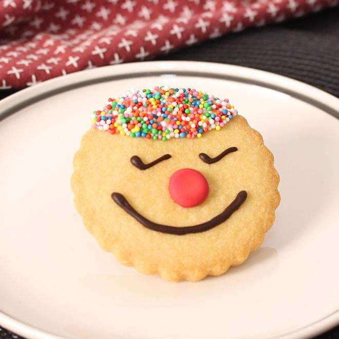 Smiley Shortbread Biscuit