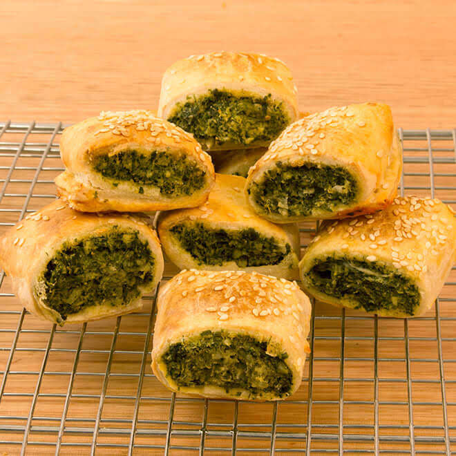 Party English Spinach Roll - Individual