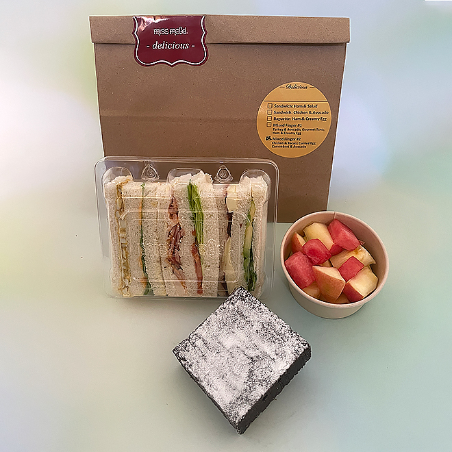 Mixed Finger Sandwich Lunch Bag #2