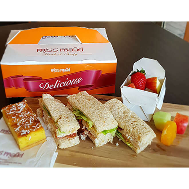 Mixed Finger Sandwich Lunch Box 2 Miss Maud