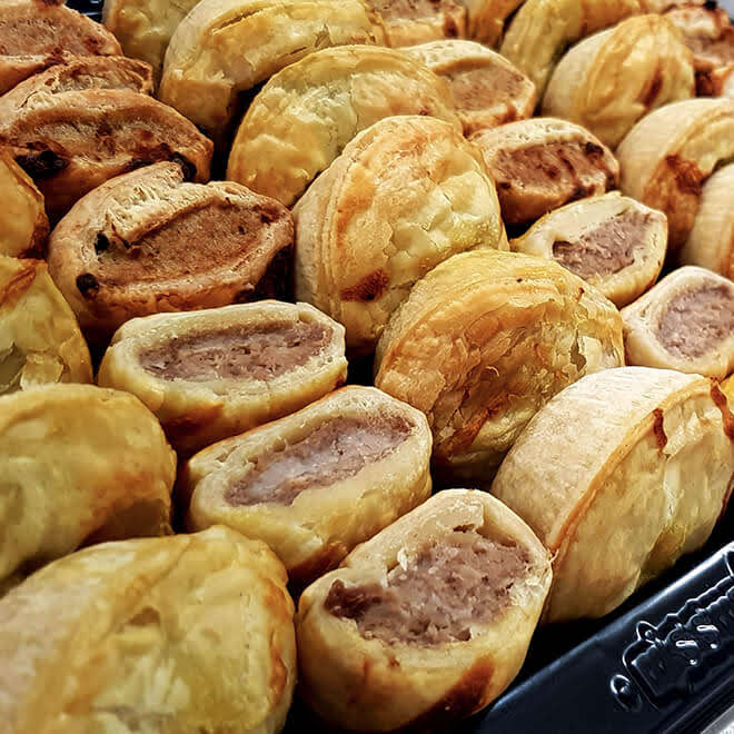 Party Pie & Party Sausage Rolls