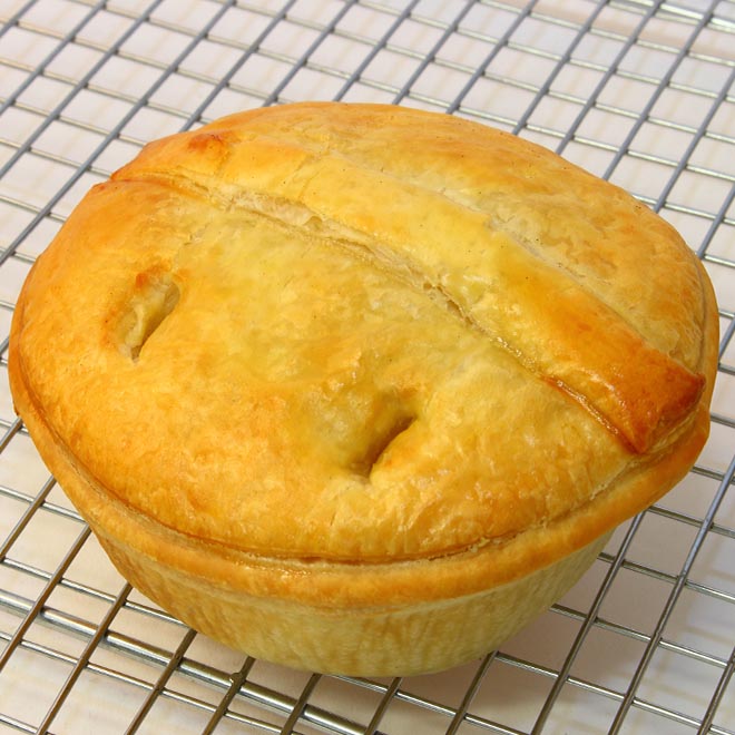 Chunky Beef Pie - Box 20 Unbaked Frozen