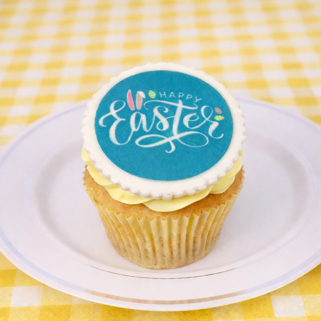 Easter Image Cupcake Indiv