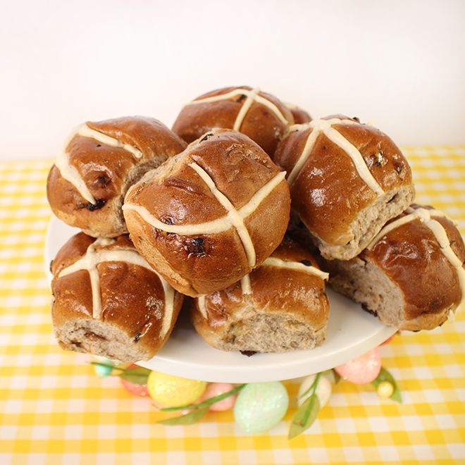 Hot Cross Buns - 1/2 Dozen