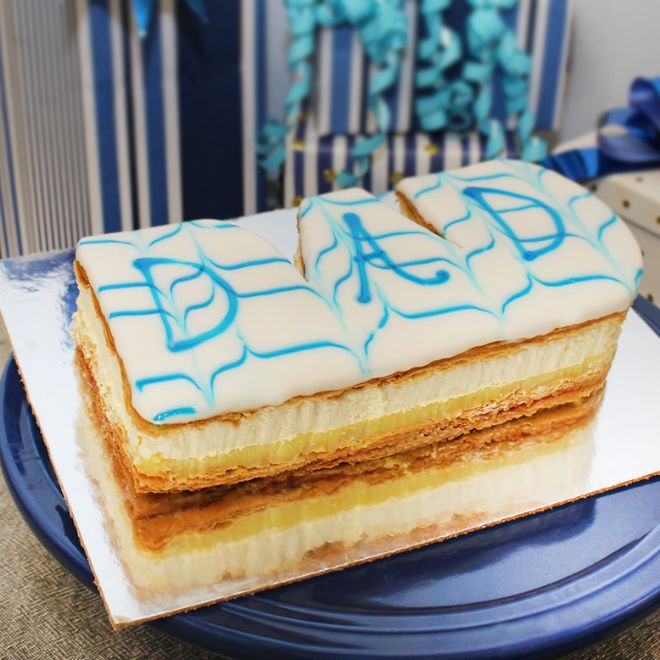Dad Vanilla Slice