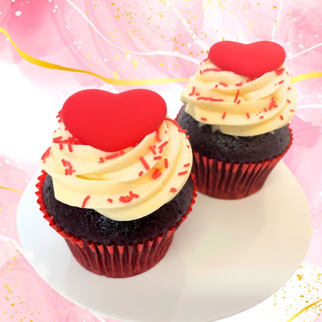 Heart Cupcake - Mothers Day