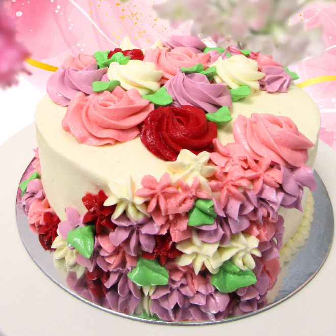 Rose Cake - Mothers Day