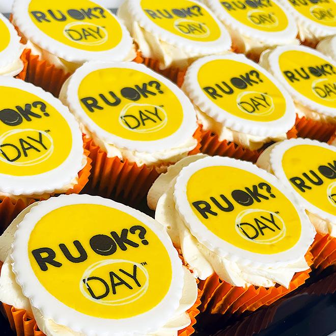 R U OK Gluten Free Cupcake Platter