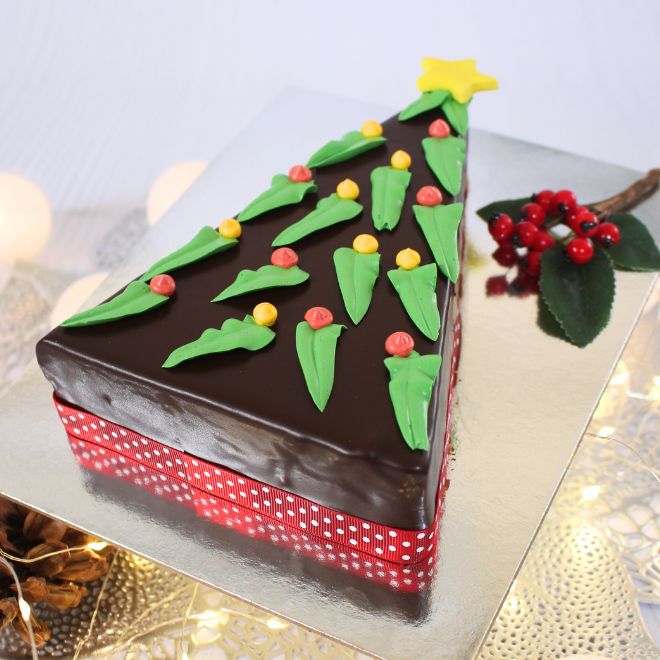 Christmas Mudcake Tree